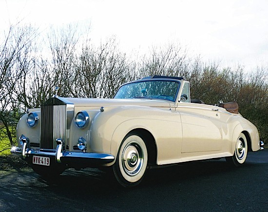 ROLLS ROYCE Silver Cloud II cabriolet par Mulliner 1962 NÂ° de sÃ©rie