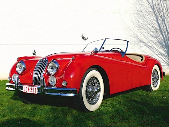 JAGUAR XK 140 roadster culasse C 1955 NÂ° de sÃ©rie : S 811 655 Mote