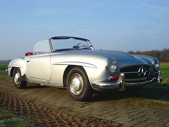 MERCEDES-BENZ 190 SL 1956 NÂ° de sÃ©rie : #1210426502075 Moteur : quat