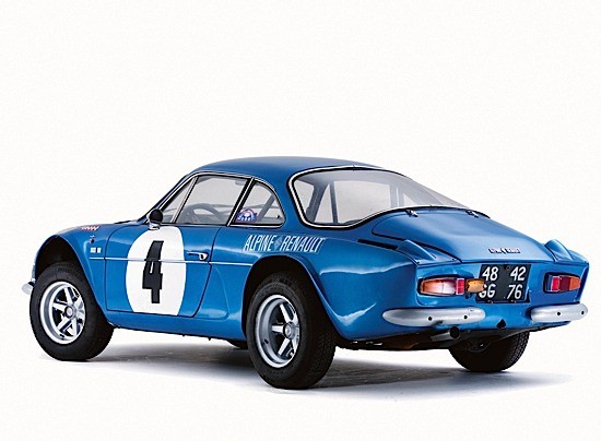 ALPINE RENAULT A 110 Usine  1440 Mignotet  1969  NÂ° de sÃ©rie : #1060