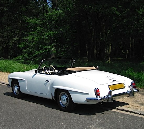 MERCEDES-BENZ 190 SL 1961  NÂ° de sÃ©rie : 121 042 100 23010 Moteur :