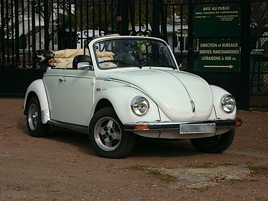 VOLKSWAGEN  COCCINELLE  1303 CABRIOLET 1979  NÂ° de sÃ©rie : # 159201806