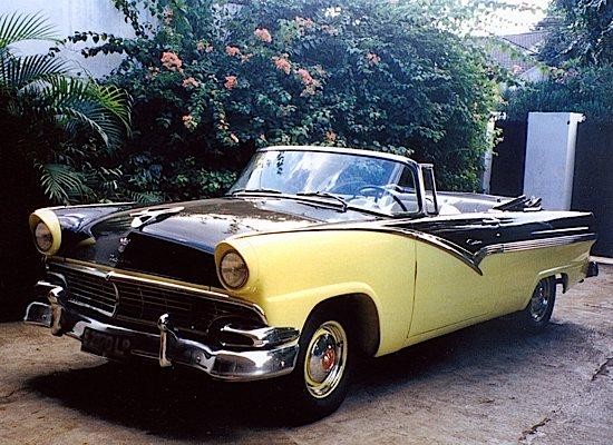 FORD Fairlane Cabriolet 1956 #m6fc286217 MÃªme propriÃ©taire depuis pl