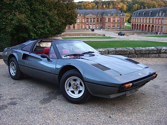 FERRARI 308 GTS #106as28469 Gris mÃ©tal, sellerie cuir Cartier. 55 800