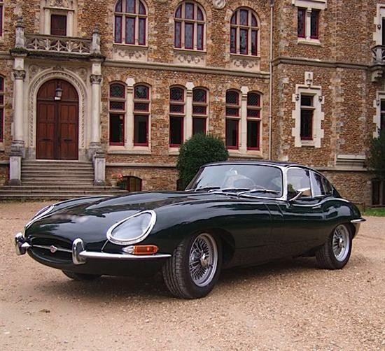 JAGUAR Type E 4.2L coupÃ© 1965 #1 E 32840 Brish racing green, importa