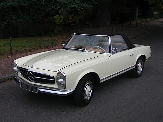 MERCEDES BENZ 230 SL 1964 # 11304212006295  Origine franÃ§aise, boÃ®te