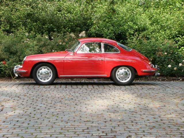 PORSCHE 356 C CoupÃ© 1965 NÂ° de sÃ©rie : 131743 Moteur : # 746245, typ