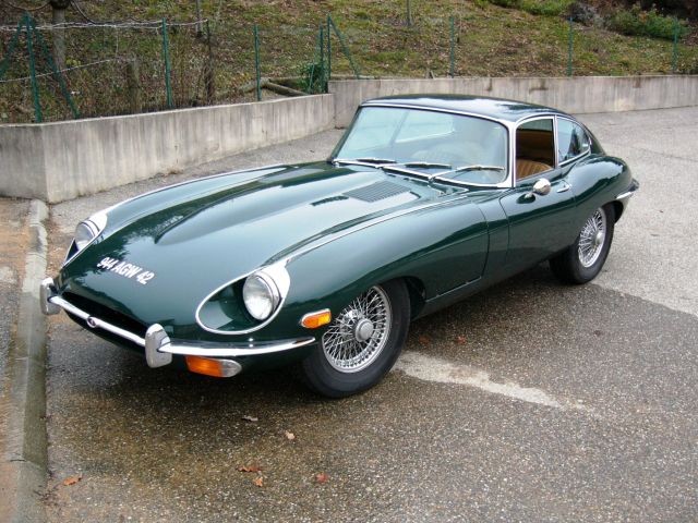 JAGUAR Type E 4.2 litres sÃ©rie II coupÃ© 1969 NÂ° de sÃ©rie : 1R26138 F