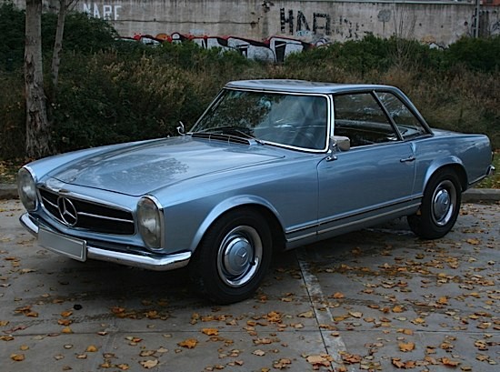 MERCEDES BENZ 230 SL  Pagode  1965 #11304210011354 FranÃ§aise dorigin