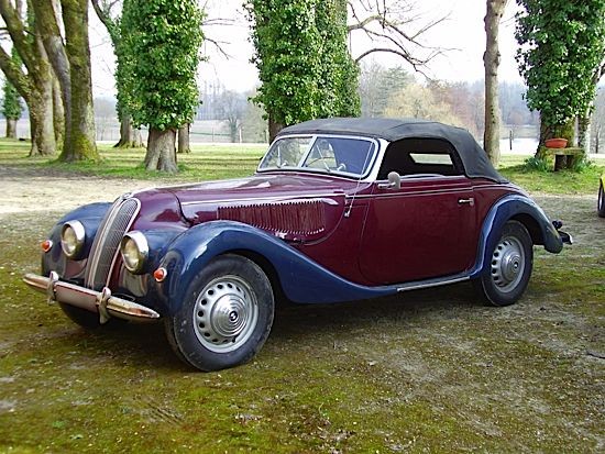 BMW 327 Cabriolet 1939 #74675 MÃªme propriÃ©taire depuis 15 ans, Bi co