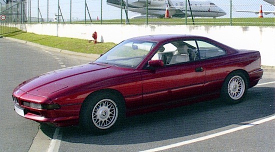BMW 850 CI A 1991 #WBAEG210X0CB06529 Moteur V12 de 326 cv. IntÃ©rieur