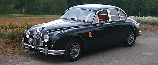 JAGUAR 3,8l MK II 1962 NÂ° DE CHÃ‚SSIS : # 221323 DN MOTEUR : # LB 196