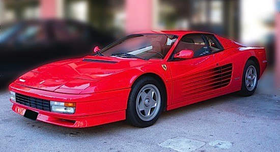 FERRARI TESTAROSSA 1987 NÂ° DE SÃ‰RIE : ZFFSA175000073979 MOTEUR : #F1