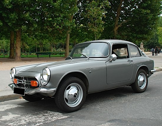 HONDA S 800 coupÃ© 1969 # 1005674 Couleur gris mÃ©talisÃ©