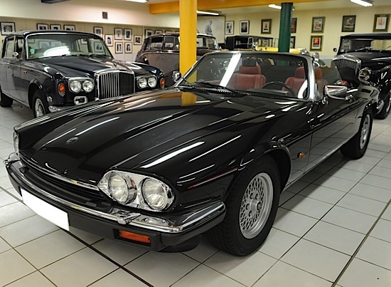 JAGUAR XJS V12 cabriolet 1993 # SAJJNADW4EN183374 Couleur noire laqu