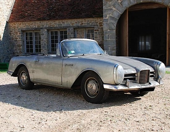 FACEL VEGA III cabriolet 1964 # FBA142 Appartenant Ã  un amateur depu