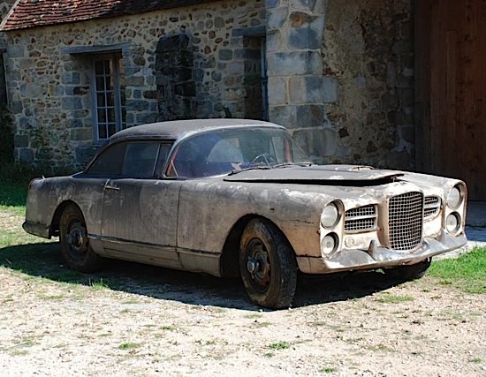 FACEL VEGA HK 500 1960 # BQ3 Type HK1  Appartenant Ã  un amateur depu