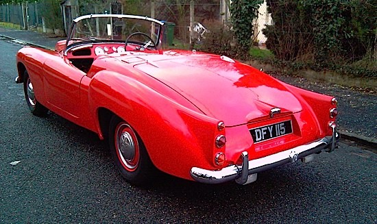 DAIMLER CONQUEST ROADSTER 1954 NÂ° de sÃ©rie : DJ 254 # 90466 Moteur :