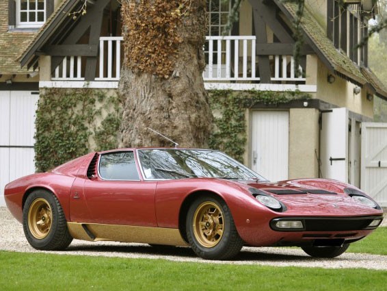 1972 LAMBORGHINI P400 MIURA SV