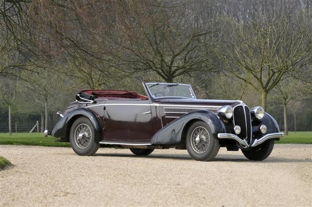 1938 DELAHAYE 135M CABRIOLET CHAPRON