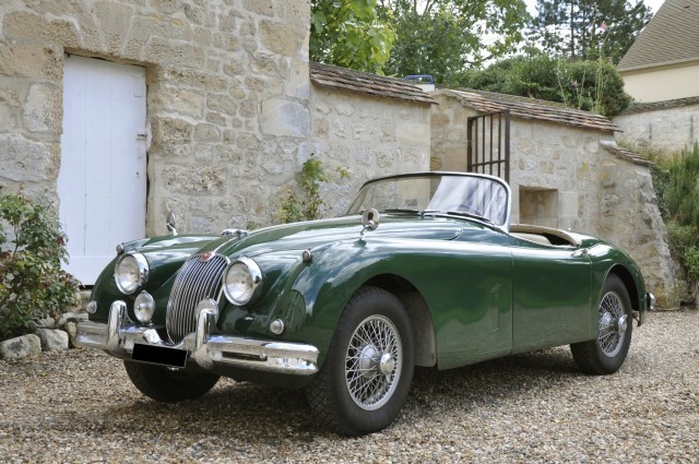 1957 JAGUAR XK 150 3,4L ROADSTER