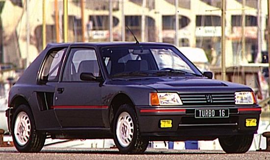 PEUGEOT 205 Turbo 16 1986 NÂ° DE SÃ‰RIE : VF3741R76E5100149 MOTEUR TYP