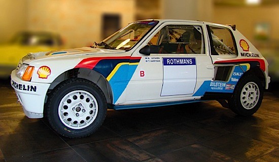 PEUGEOT 205 Turbo 16 Evolution 1 Gr B1984 Ex Carlos Reutemann â€“ JF F