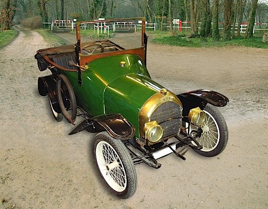 PEUGEOT BB type BP1 1913 NÂ° DE SÃ‰RIE : 8048 MOTEUR : # 10768, 4 cyli