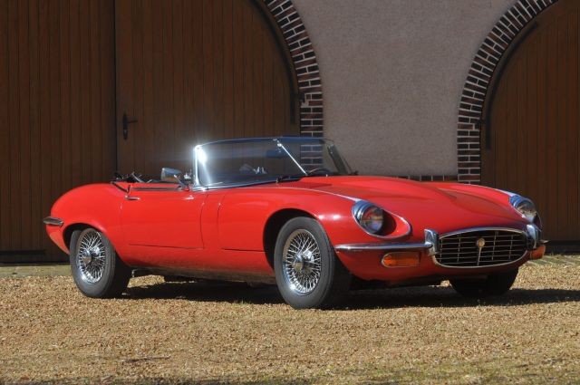 1972 Jaguar Type E V12 cabriolet sans/no reserve