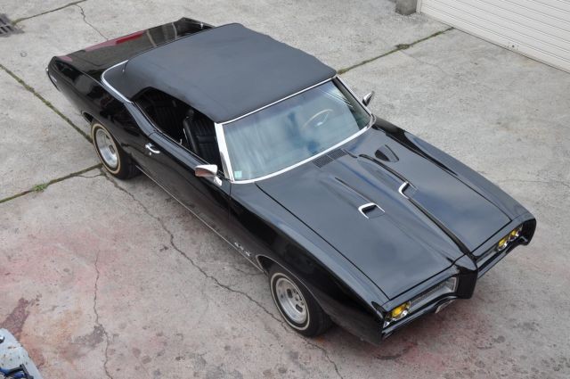 1969 Pontiac GTO cabriolet sans/no reserve