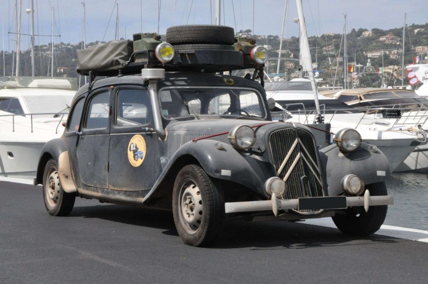 1956 CITROEN TRACTION 11C PREPAREE GRANDS RAIDS no reserve