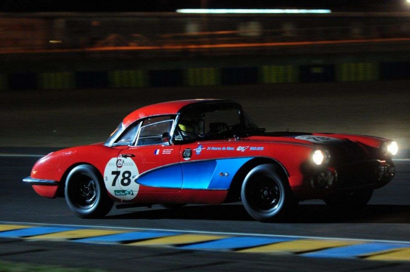 1960 CHEVROLET CORVETTE  HARD TOP, prÃ©paration compÃ©tition