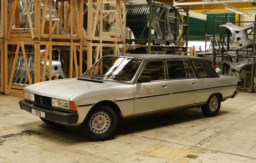 1980 PEUGEOT 604 Ti LIMOUSINE no reserve