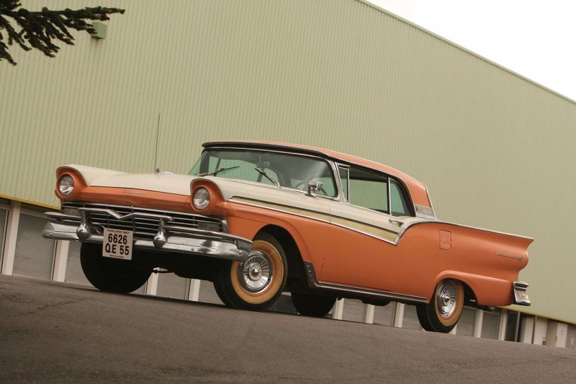 1957 FORD FAIRLANE 500 SKYLINER no reserve
