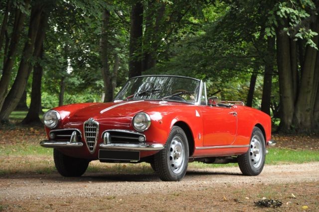 1961 ALFA ROMEO GIULIETTA SPIDER no reserve
