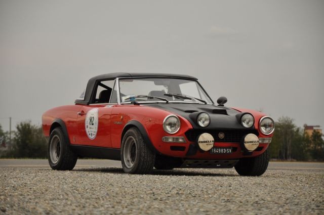 1974 FIAT 124 ABARTH CSA CABRIOLET HARD TOP