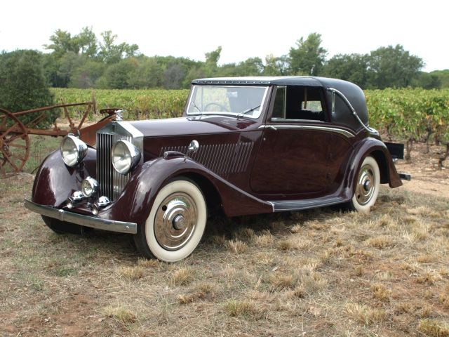 1936 ROLLS ROYCE 25/30 COUPE SEDANCA PAR BARKER no reserve