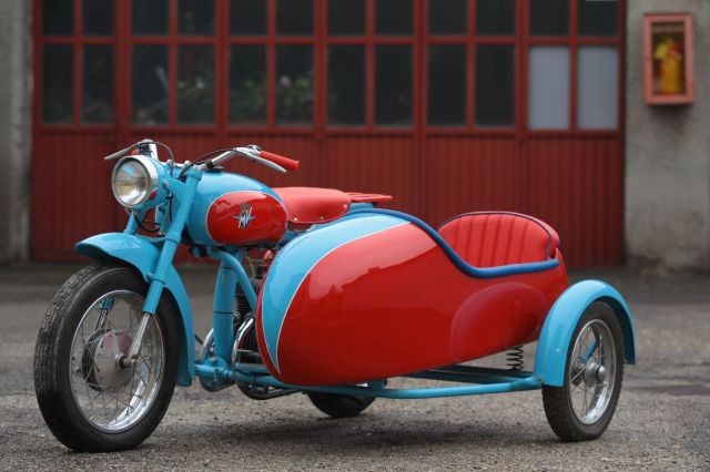 1955 MV 125 PULLMANN MOTOCARROZZETTA no reserve