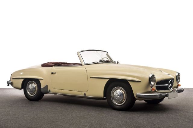1961 MERCEDES BENZ 190 SL CABRIOLET no reserve