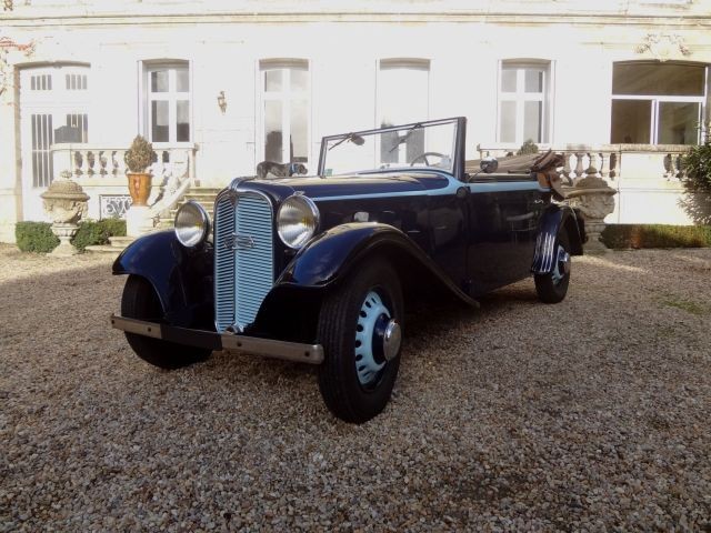 1935 ROSENGART LR 500 SUPERTRACTION CABRIOLET no reserve