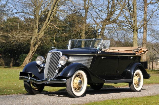 1934 FORD V8-40 TORPEDO LE BARON Collection AndrÃ© Lecoq no reserve