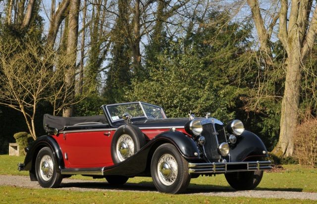 1939 HORCH 853 A CABRIOLET Collection AndrÃ© Lecoq no reserve