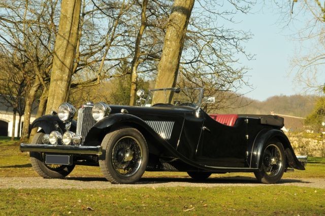 1935 SS ONE TOURER Collection AndrÃ© Lecoq no reserve