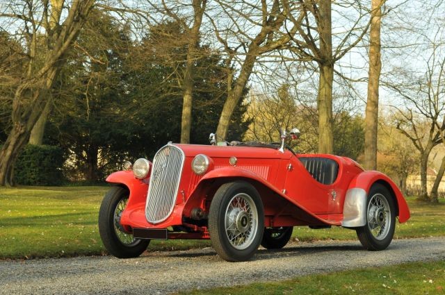 1935 FIAT 508 S BALILLA SPIDER SPORT, LIGNE 