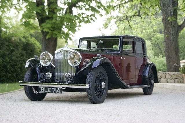 1935 BENTLEY 3.5 LITRE BERLINE HOOPER