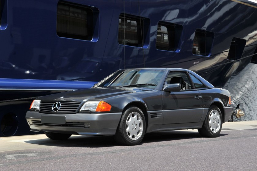1994 MERCEDES BENZ 320 SL CABRIOLET HARD-TOP Seulement 40 100 km au co