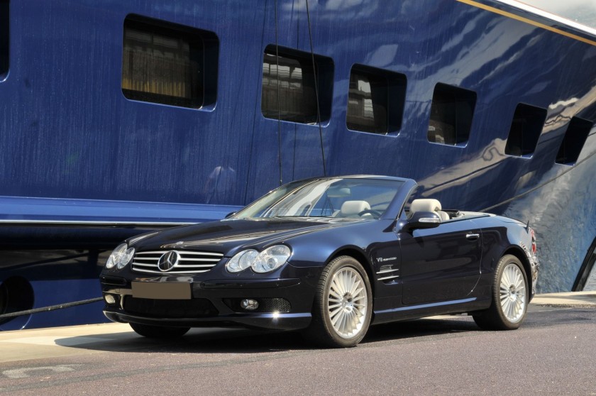 2003 MERCEDES BENZ 55 SL AMG COUPE-CABRIOLET Moins de 20 000 km d'orig