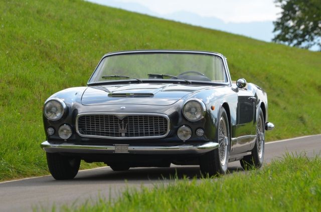 1962 Maserati 3500 GTi cabriolet Vignale avec Hard top
