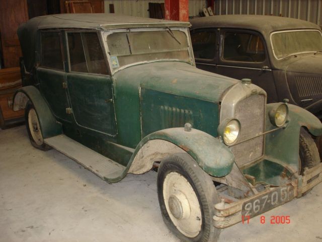 1924 (circa) Peugeot 177 B Berline transformable no reserve