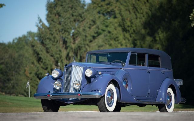 1937 Packard Twelve Convertible Sedan